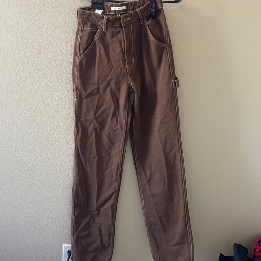 Brown carpenter jeans
